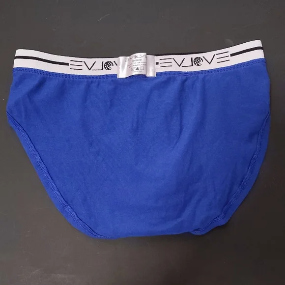 EVOLVE Men's Vibrant Blue Briefs Size Medium - Picture 4 of 6